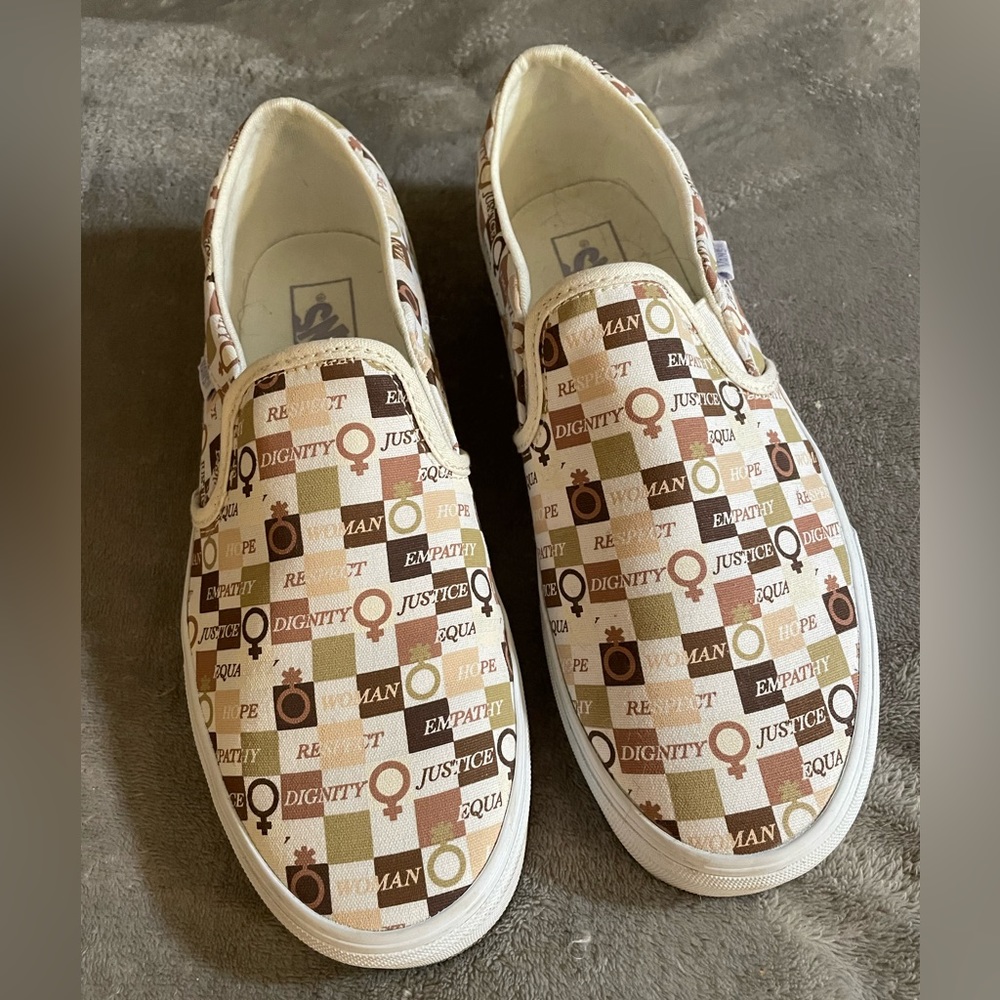 Limited International Women’s Day Vans Slip Ons (2022)